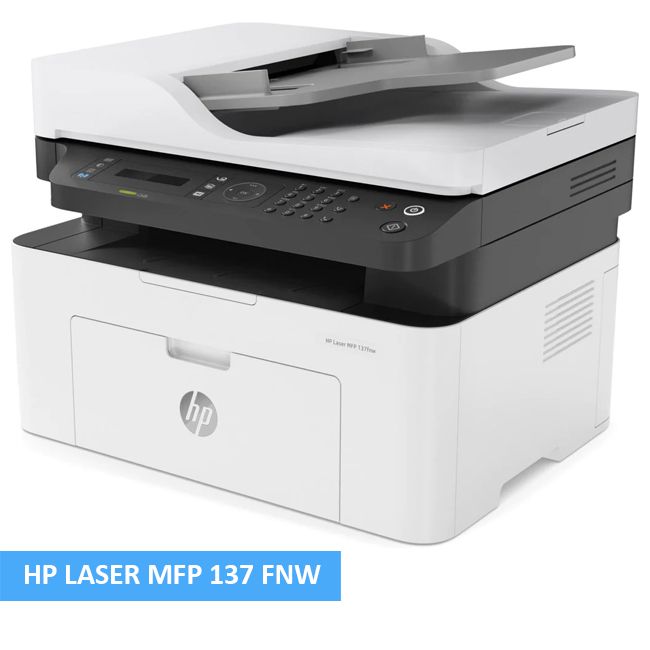 HP Laser MFP 137fnw Mono Multifunction Laser Printer