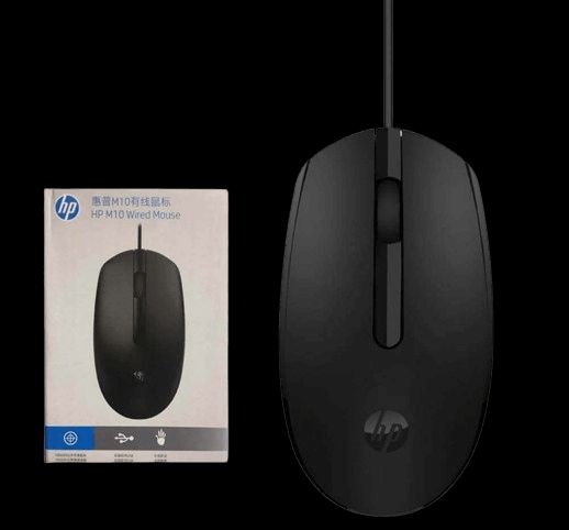 HP M10 Wired USB Mouse