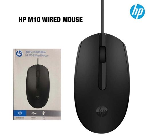 HP M10 Wired USB Mouse