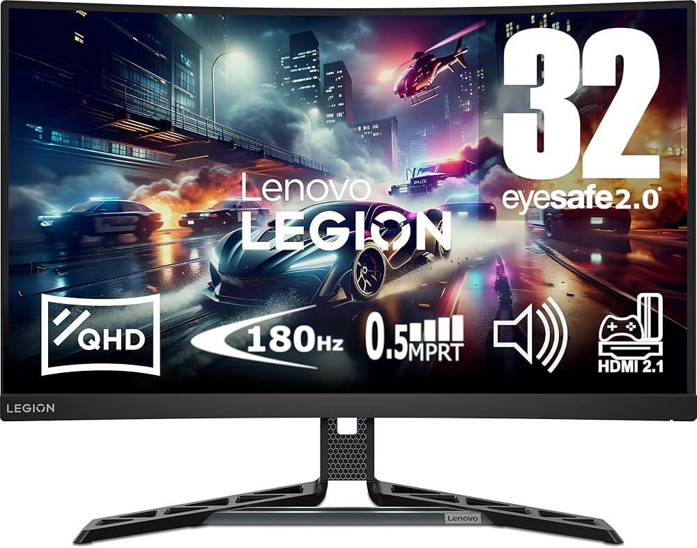 Lenovo Legion R32qc-30 Gaming Monitor 31.5"