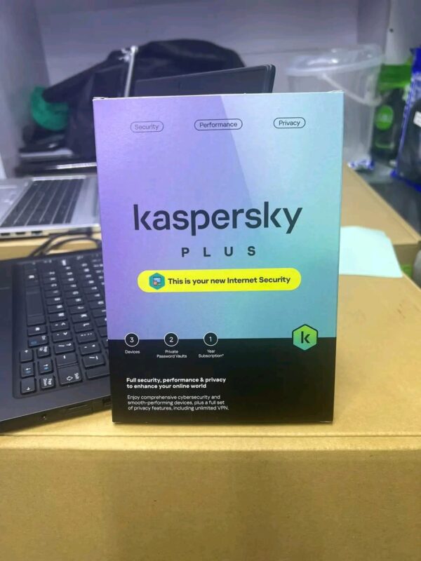 Kaspersky Plus 5 Internet Security - 5 Devices 1 Year Subscription