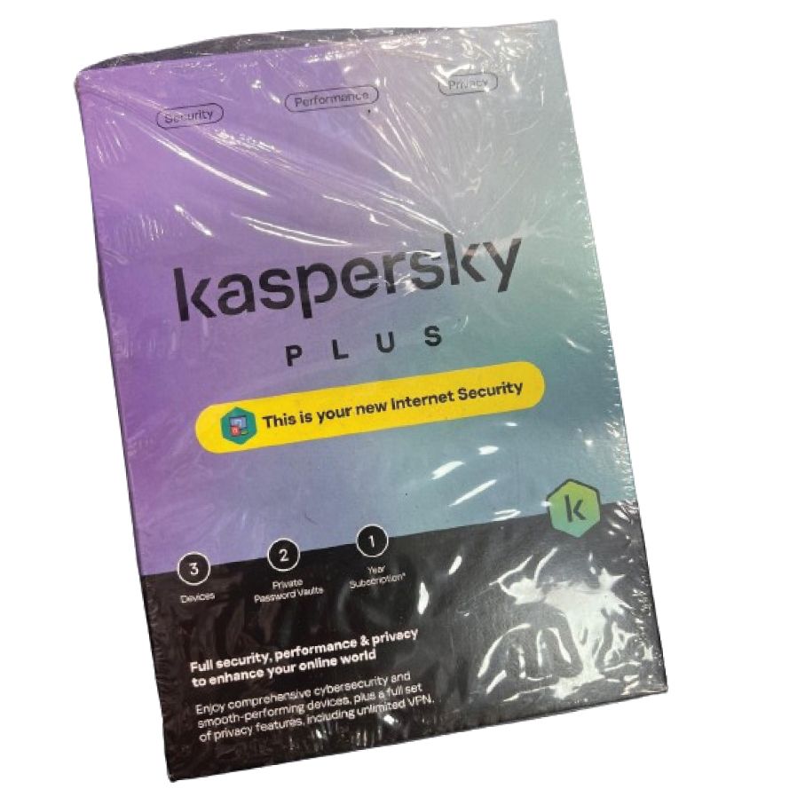 Kaspersky Plus 5 Internet Security - 5 Devices 1 Year Subscription