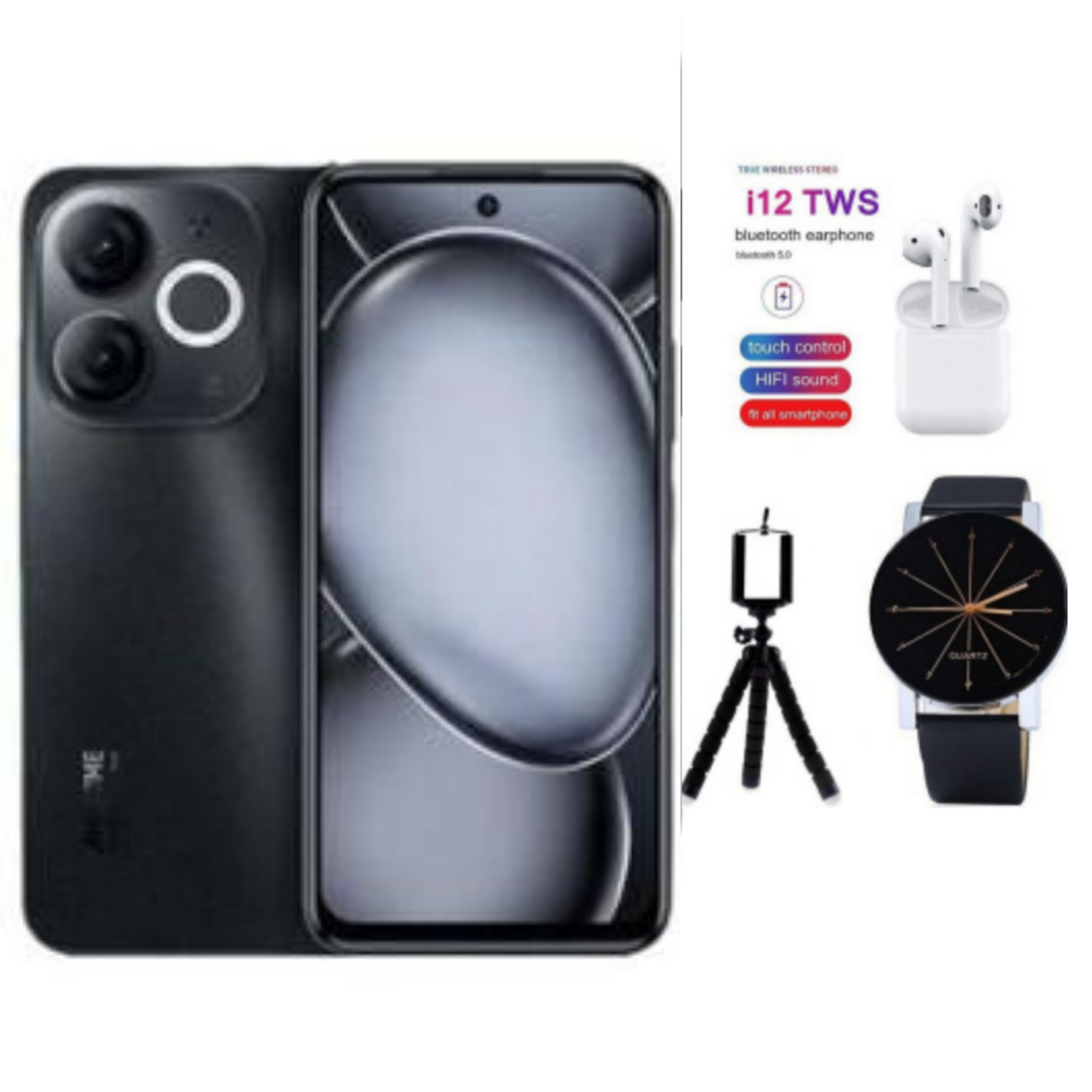 SPECIAL OFFER BRAND NEW Itel A80 6.7" 4GB (expandable upto 8gb )RAM+128GB Storage, Android 14, 5OMP Camera,5000 mAh battery COMES WITH FREE GIFTS