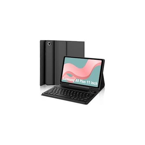 Samsung Galaxy Tab A9+ Plus 4GB RAM, 64GB LTE SIM + WiFi Android Tablet 11 Inch + Wireless Keyboard Flip Cover