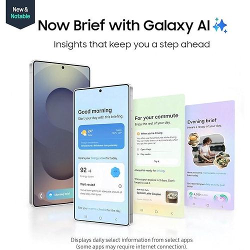 Samsung Galaxy S25 Ultra Cell Phone, 256GB, AI Smartphone, Unlocked Android, AI Camera, Fast Processor, Long Battery Life, 2025, Titanium Silverblue