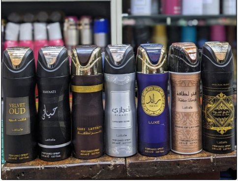 Lattafa perfumed body sprays velvet rose/velvet oud/ramz/oud/thuraya /oud mood/yara/now/mayar/luxe/maahir/khamrah/asad/thuraya 200ML by lattafa