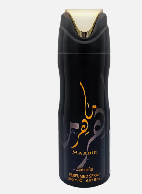 Lattafa perfumed body sprays velvet rose/velvet oud/ramz/oud/thuraya /oud mood/yara/now/mayar/luxe/maahir/khamrah/asad/thuraya 200ML by lattafa