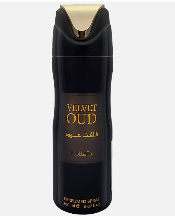 Lattafa perfumed body sprays velvet rose/velvet oud/ramz/oud/thuraya /oud mood/yara/now/mayar/luxe/maahir/khamrah/asad/thuraya 200ML by lattafa
