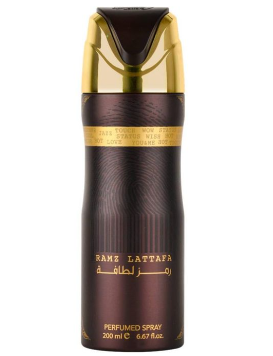 Lattafa perfumed body sprays velvet rose/velvet oud/ramz/oud/thuraya /oud mood/yara/now/mayar/luxe/maahir/khamrah/asad/thuraya 200ML by lattafa