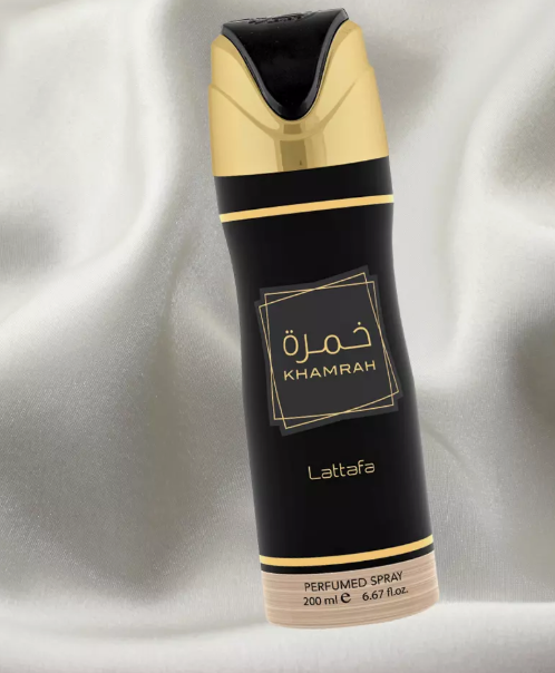 Lattafa perfumed body sprays velvet rose/velvet oud/ramz/oud/thuraya /oud mood/yara/now/mayar/luxe/maahir/khamrah/asad/thuraya 200ML by lattafa