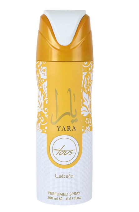 Lattafa perfumed body sprays velvet rose/velvet oud/ramz/oud/thuraya /oud mood/yara/now/mayar/luxe/maahir/khamrah/asad/thuraya 200ML by lattafa