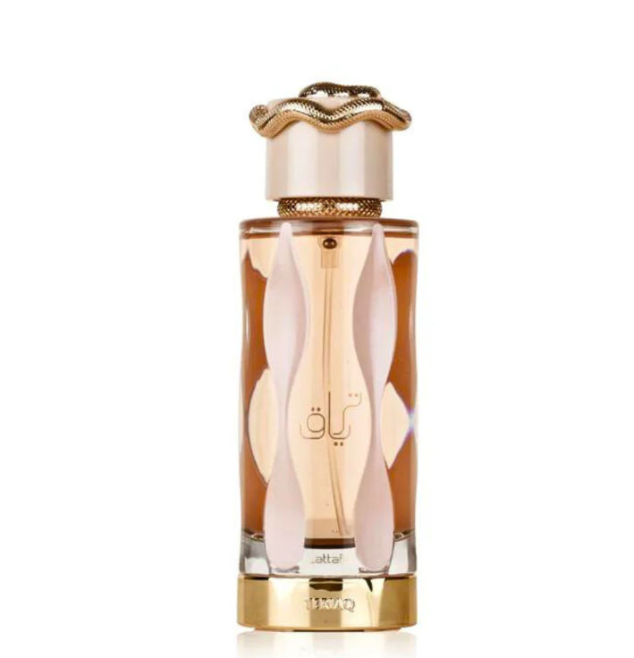 TERIAQ EDP Spray 100ML (3.4 OZ) by Lattafa, Long Lasting Perfumes for Men & Women | Caramel, Leather, Musky, Sweet