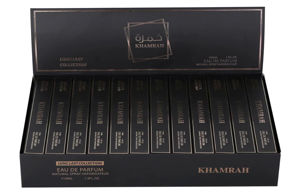 Khamrah By Lattafa Perfume Travel Size 35ML Eau De Parfum Khamrah Unisex Eau de Parfum Pocket Spray  the perfect choice to shine brightly