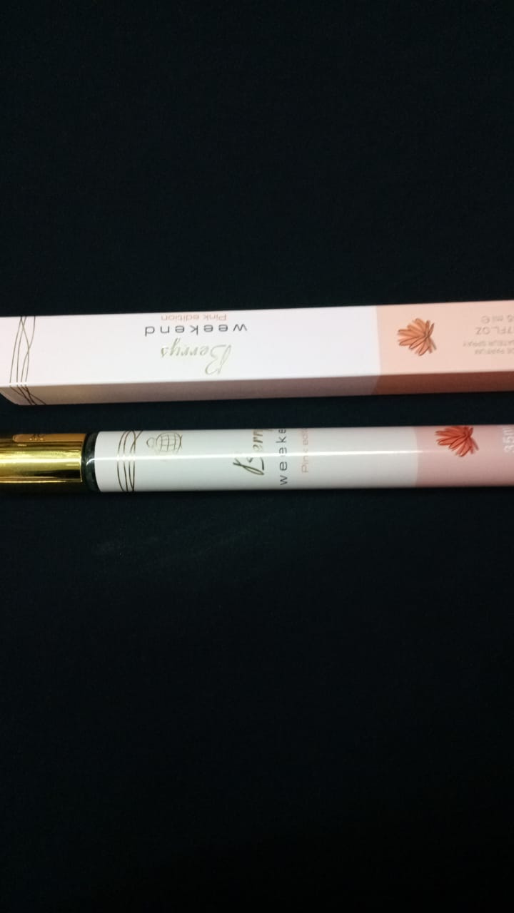 Berrys weekend Travel Size Fragrance Eau De Parfum Charming floral fuity Perfume 35 ml for Ladies