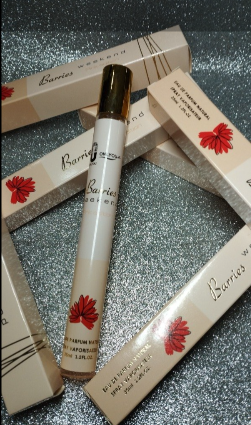 Berrys weekend Travel Size Fragrance Eau De Parfum Charming floral fuity Perfume 35 ml for Ladies