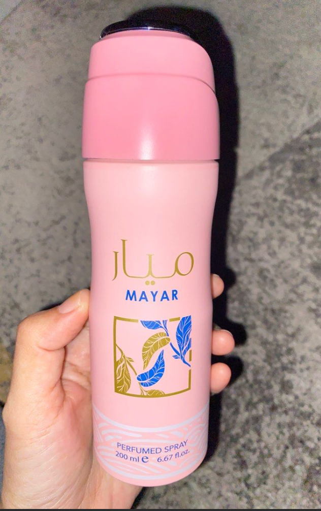 Mayar Body Spray – Elegant Long-Lasting Floral Fruity Fragrance Unisex Perfume Spray – 200ml