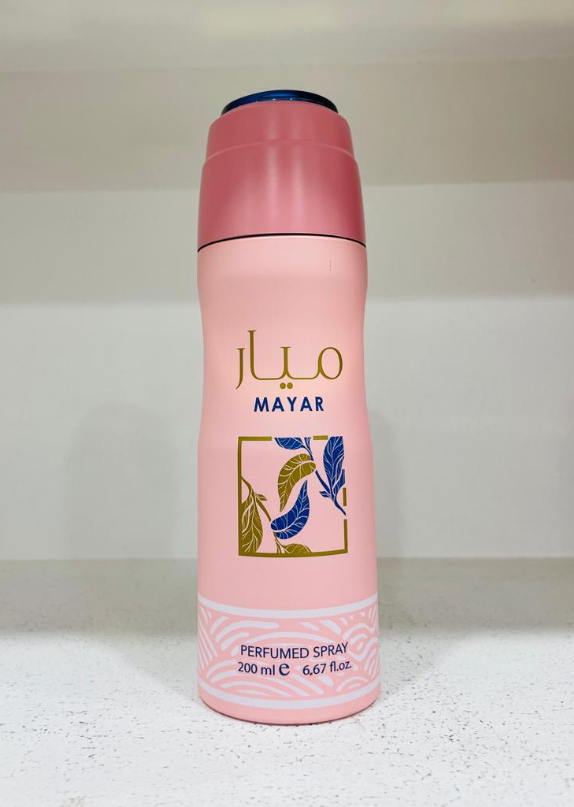 Mayar Body Spray – Elegant Long-Lasting Floral Fruity Fragrance Unisex Perfume Spray – 200ml