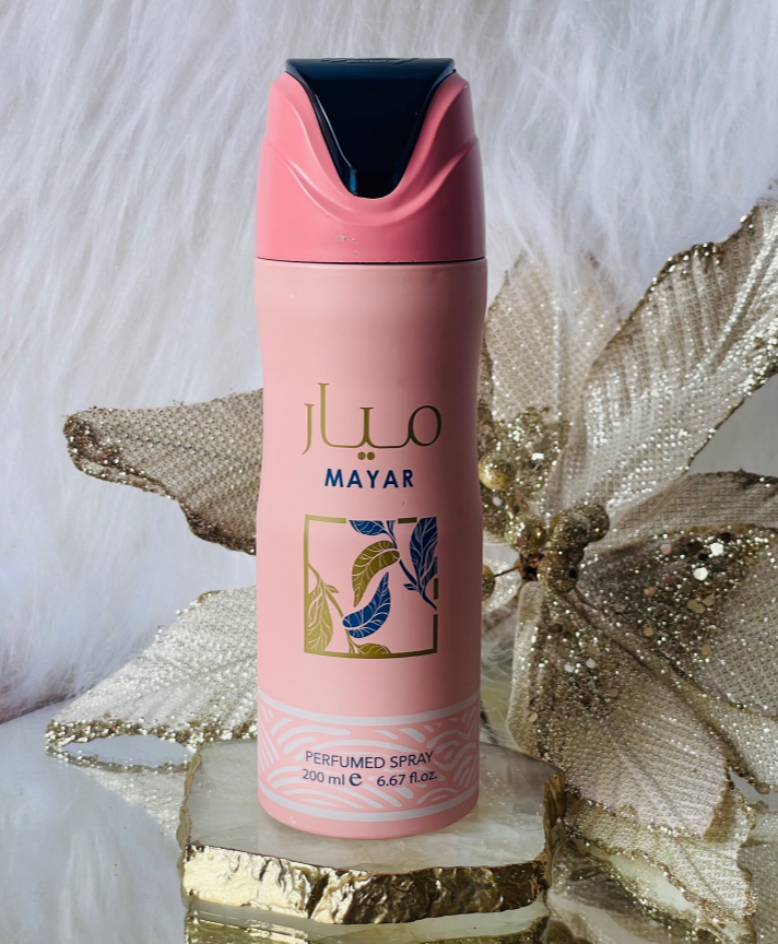 Mayar Body Spray – Elegant Long-Lasting Floral Fruity Fragrance Unisex Perfume Spray – 200ml