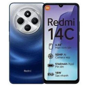 XIAOMI Redmi 14C 128GB+6GB 6.88" UHD Display Upto 120Hz Refresh Rate 50MP AI Dual Camera Immersive Dual Sim 5160mAh (typ) Battery Elegant glass back cover Smart Phone
