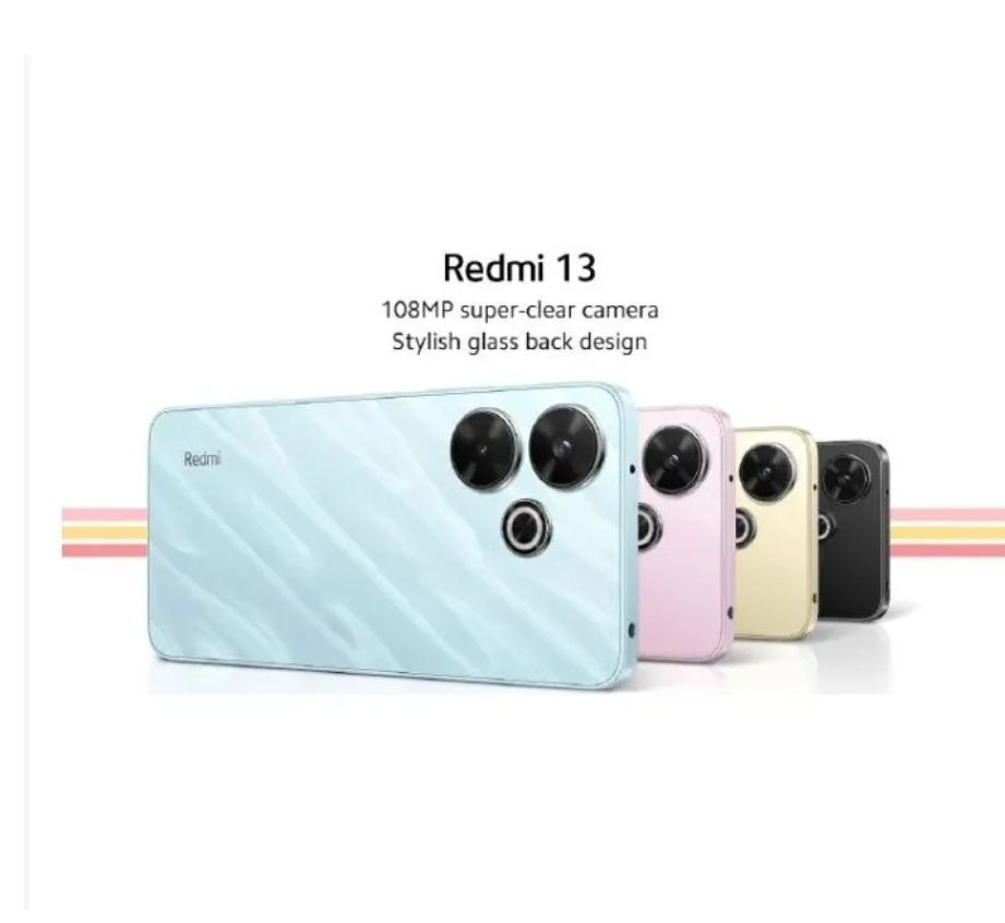 [Anniversay Offer] XIAOMI Redmi 13 8GB+256GB 6.79" 90Hz Display 108MP Camera MTK Helio G91 Ultra 5030mAh Battery 33W Charge IP53 Dust/Water Resistant Android Smart Phones FingerPrint Unlock