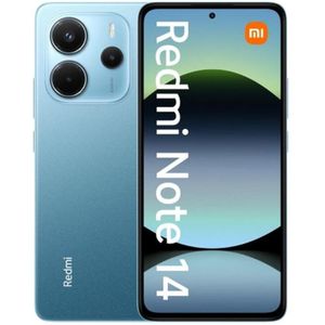 XIAOMI Redmi Note 14 6GB+128GB 6.67" AMOLED 120Hz Display 108MP Camera 5500mAh Battery IP54 Dust and Splash resistant Fingerprint Unlock 33W Fast Charge Smart Phones