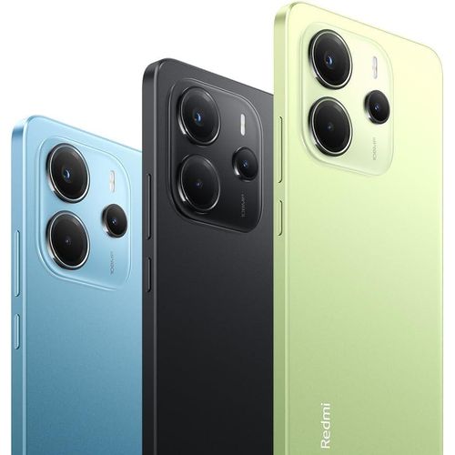 XIAOMI Redmi Note 14 6GB+128GB 6.67" AMOLED 120Hz Display 108MP Camera 5500mAh Battery IP54 Dust and Splash resistant Fingerprint Unlock 33W Fast Charge Smart Phones