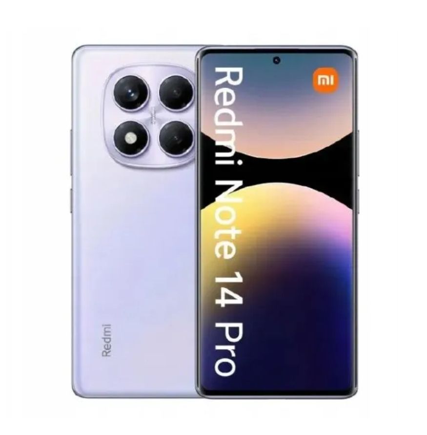 XIAOMI Redmi Note 14 Pro 12GB+512GB 6.67" 120Hz AMOLED Display 200MP Camera IP64 Dust and Splash Resistant 5500mAh Battery Under-display Fingerprint 45W Fast Charging Smart Phones