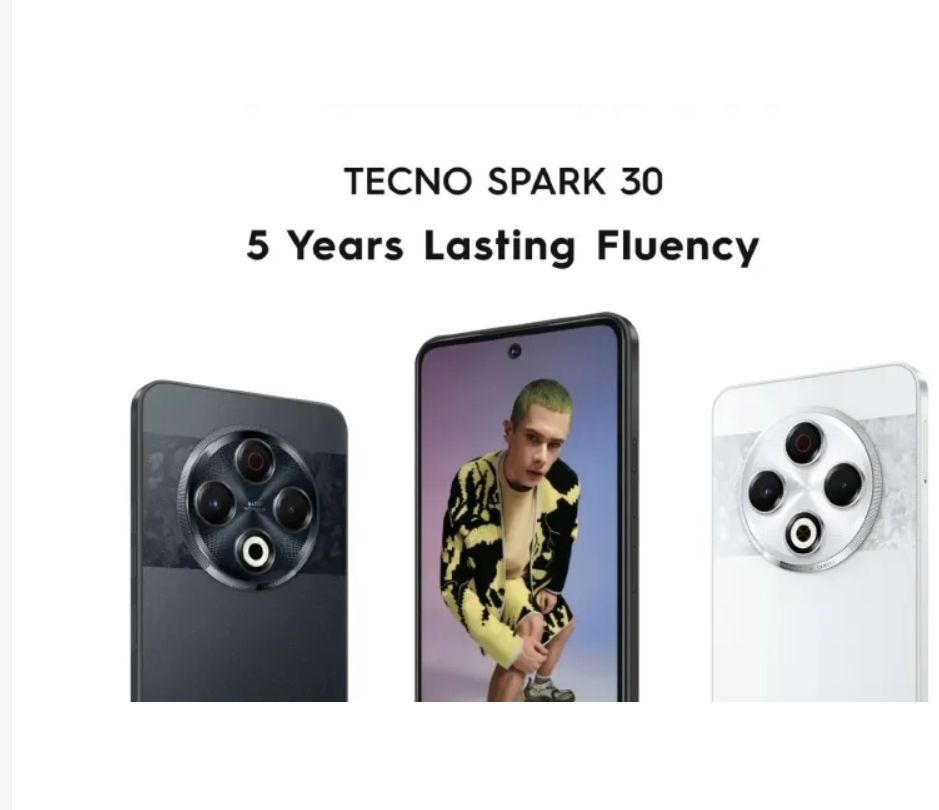 [Anniversary Offer] Tecno Spark 30 256GB +8GB 120Hz 6.78" Display Dynamic Port 64MP IP64 Dust/Water Dual Speakers 7.8mm Ultra Slim 5000mAh 18W Type-C Dual SIM 4G Smart Phones Side Fingerprint phone