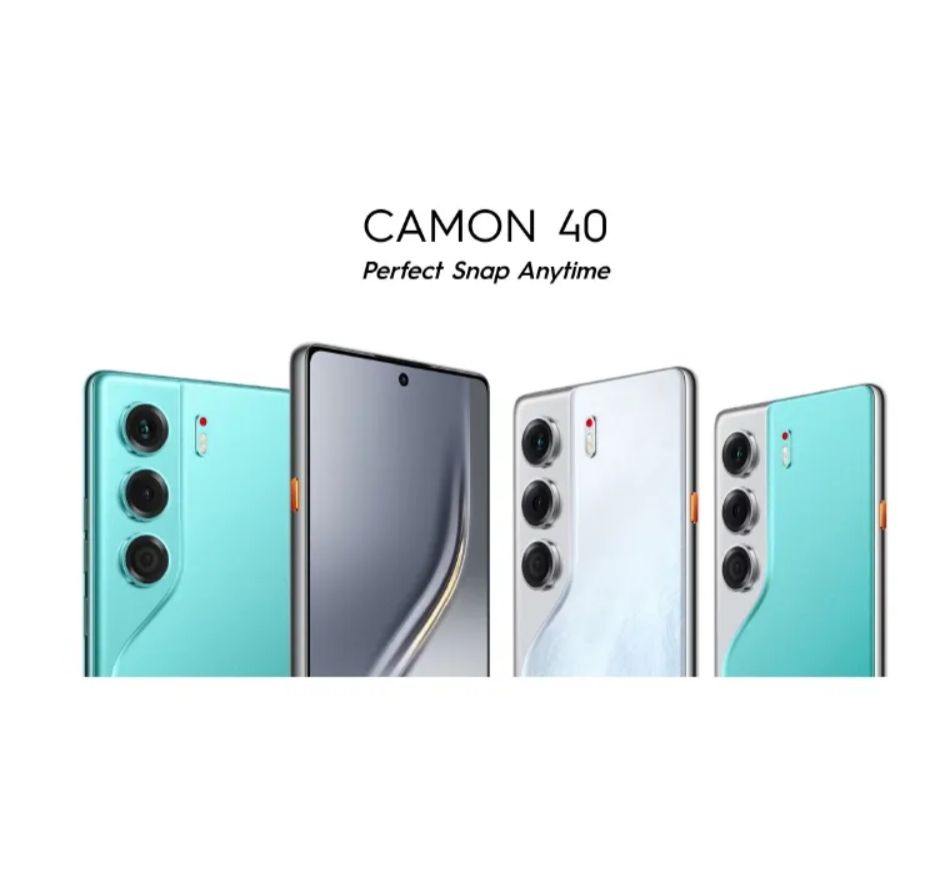 [Anniversary Offer] Tecno Camon 40 256GB+16(8+8)GB RAM 6.78" AMOLED 120Hz Screen MTK Helio G100 Ultimate 45W 5200mAh 50MP Dual Speaker Android 15 Smart Phones Dual Sim phone