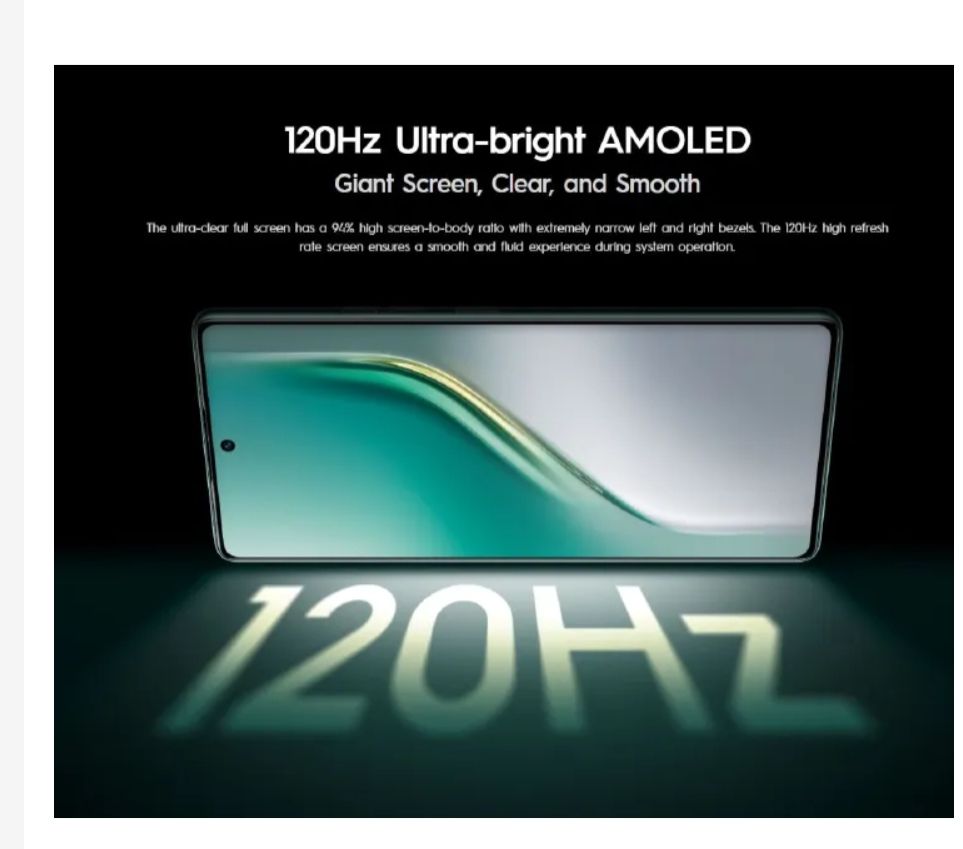 [Anniversary Offer] Tecno Camon 40 256GB+16(8+8)GB RAM 6.78" AMOLED 120Hz Screen MTK Helio G100 Ultimate 45W 5200mAh 50MP Dual Speaker Android 15 Smart Phones Dual Sim phone