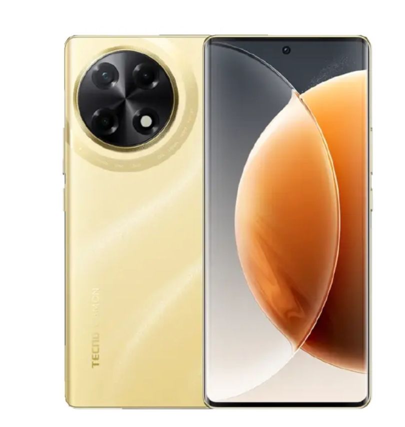 [Anniversary Offer] Tecno Camon 30S 128GB+12(6+6)GB RAM 6.7" 3D-Curved AMOLED 120Hz Screen MTK Helio G100 33W 5000mAh 50MP Dual Speaker Android 14 Smart Phones Dual Sim phone