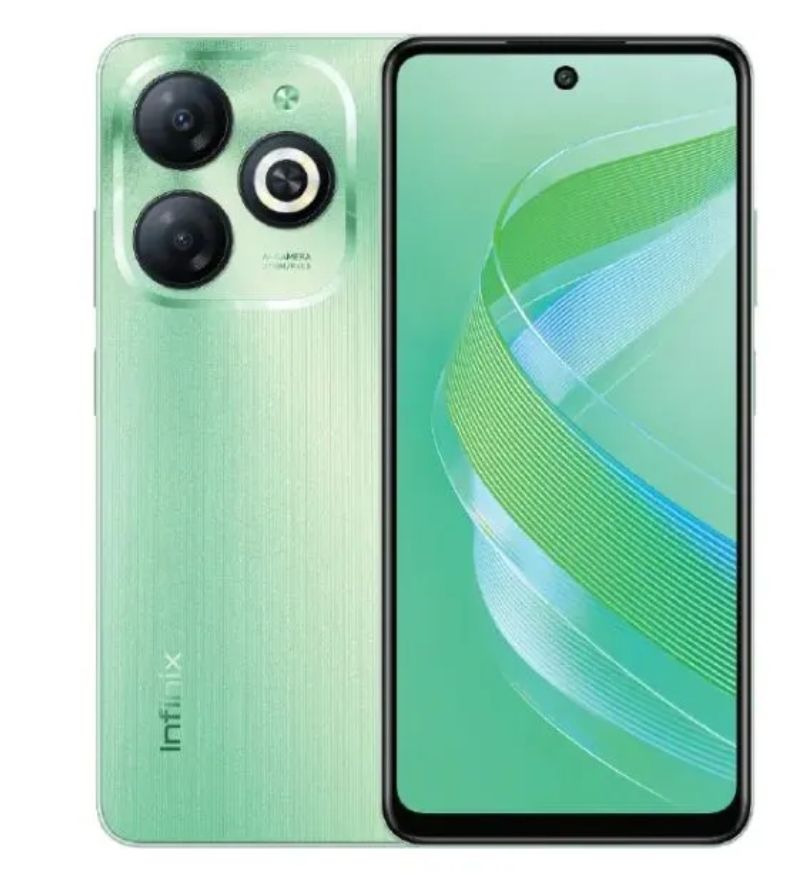 [Anniversary Offer] Infinix Smart 8 HD Display 64GB ROM+3GB RAM 6.6" Display 13MP+8MP Camera Dual Sim Android 13 Infinix phones Smartphones 5000mAh Battery
