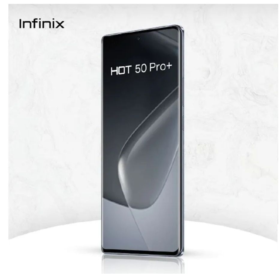 Infinix Hot 50 Pro Plus 128GB+16(8+8)GB 6.7" 3D-Curved AMOLED 120Hz Screen Phone 5000mAh With 33W Type-C 50MP Camera MTK Helio G100 Fingerprint Lock Hot 50 Pro+ Smart Phone