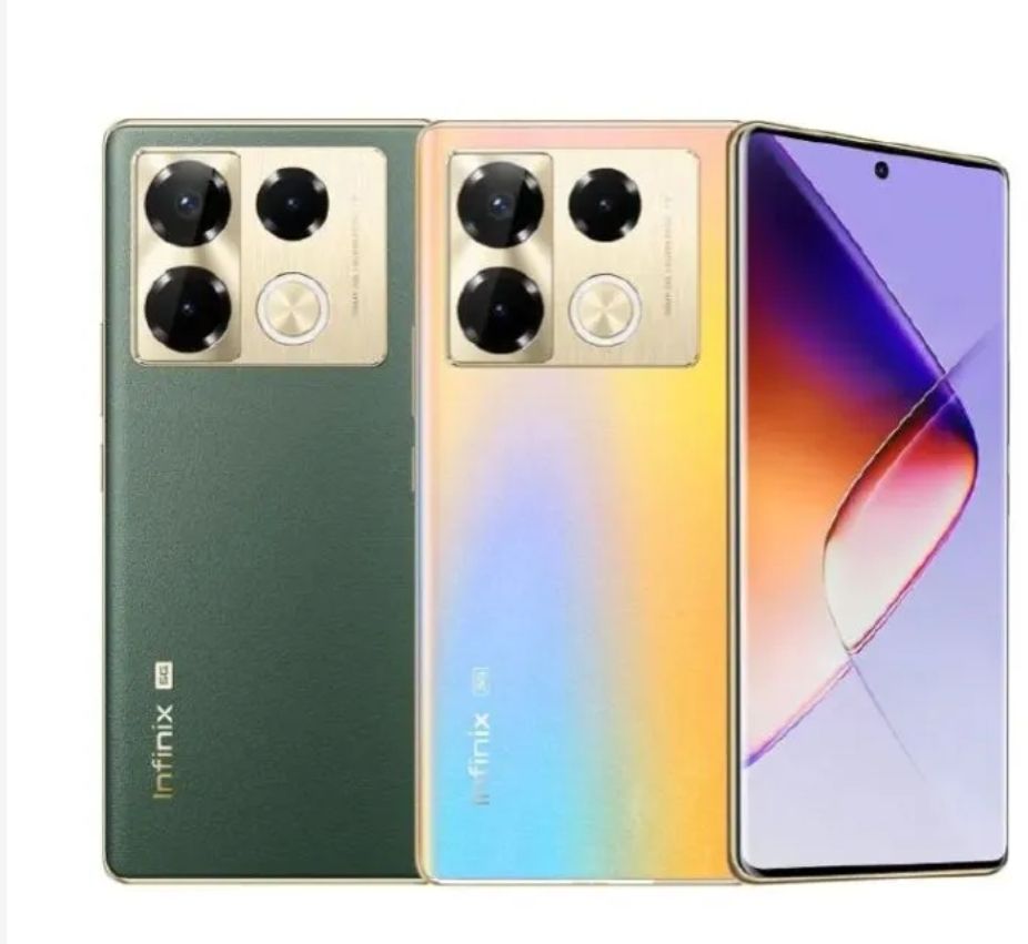 Infinix Note 40 6.78" 120Hz AMOLED 256GB+16(8+8)GB RAM 4G MTK Helio G99 108MP Camera JBL Speaker 45W 5000mAh Android 14 Dual SIM Smart Phone