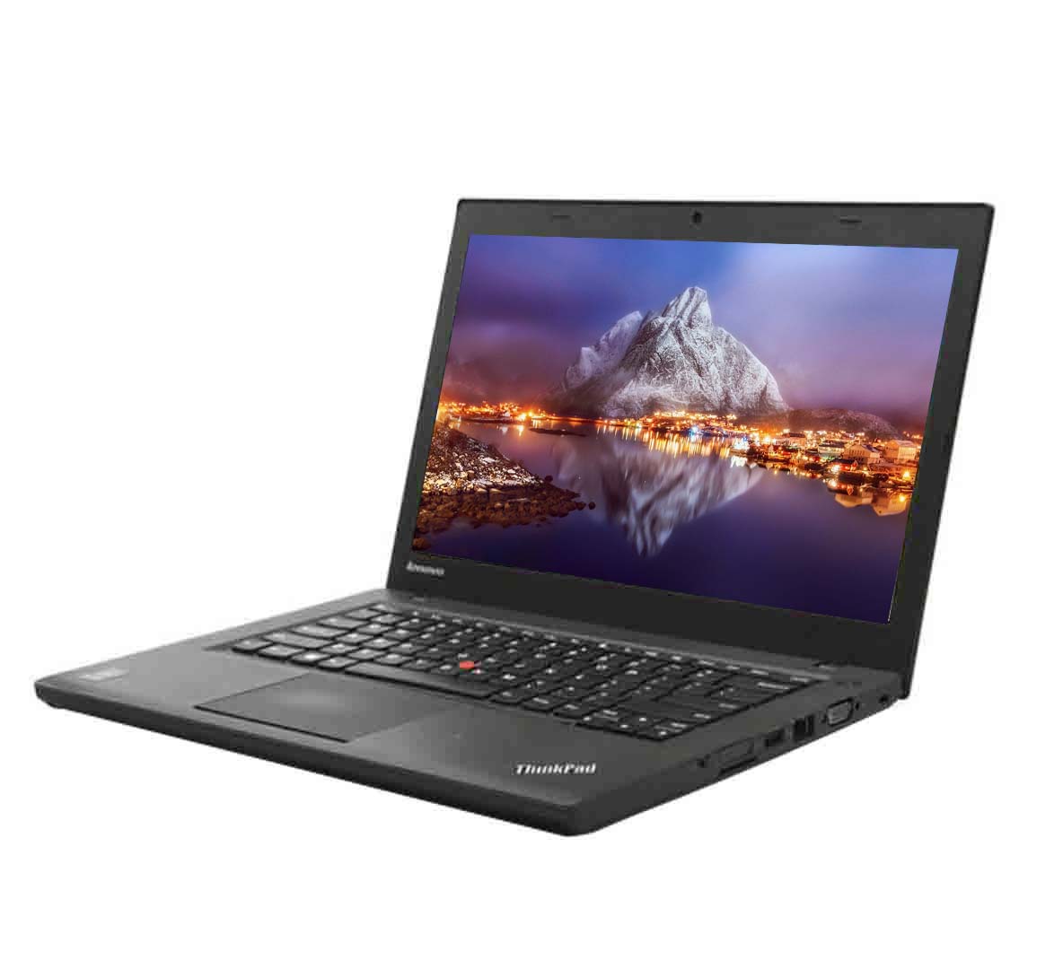 Refurbished Lenovo Thinkpad T440 Laptop i5+8GB+256GB+14"  windows 11 Bluetooth Webcam Student professional laptop .