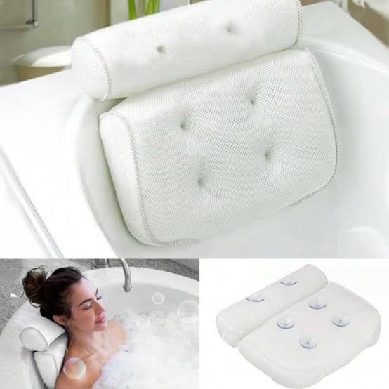 Bath Tub Bath Pillows Size 37×35×10cm 6 Silicone Suction Cups