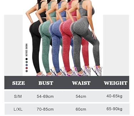 Stretching Yoga Pants (bra + Leggings), Four-way stretch, breathable, Seamless sports bra, High-waisted tummy-control leggings