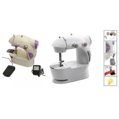 Mini Sewing Machine-Electric Sewing Machine with table set and light tailoring clothes stitching  machine small portable Hand sewing machine for home crafts