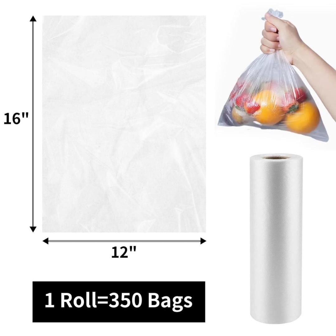 Food grade storage bag pocket roll that allows one to cut and vacuum seal their convenient size ~vCompatible with most thermal sealers