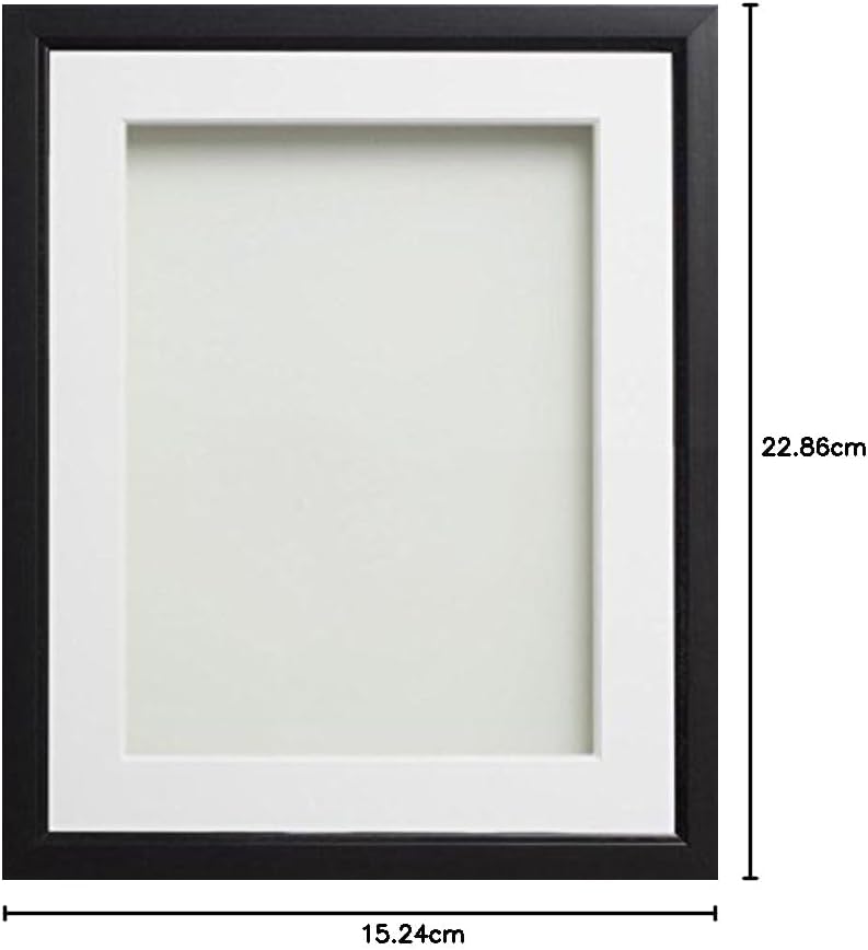 Large Photo Poster Certificate Frame with backboard and Styrene included for portrait and landscape display Wall Hanging - Black A-Size Frames - A1, A2, A3, A4 Size Wooden Poster Frame