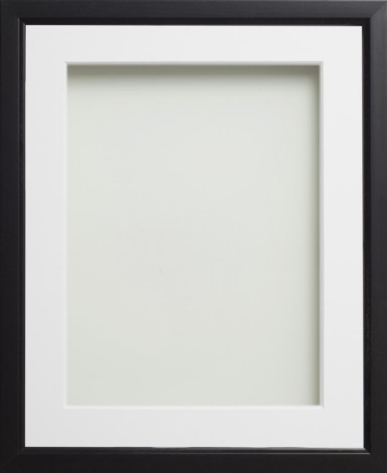 Large Photo Poster Certificate Frame with backboard and Styrene included for portrait and landscape display Wall Hanging - Black A-Size Frames - A1, A2, A3, A4 Size Wooden Poster Frame