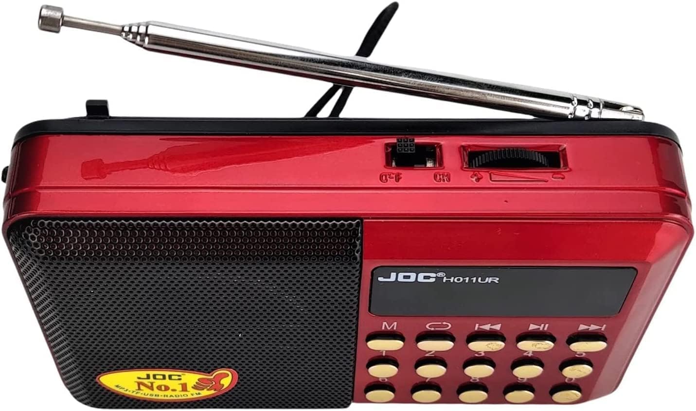Joc Radio JOC high with TF and USB slots, Joc Fm Radio Rechargeable Digital Music Player/Fm Radio + USB