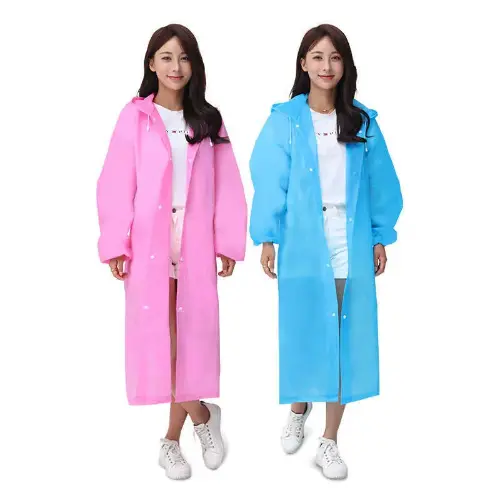 Waterproof Rain jacket with hood, 1 Pc Reusable Rain Cape Portable Raincoat for Women and Men, Rain Poncho Adults with Caps Raincoat for Concert Festival Walking Tours, Black, One size plus