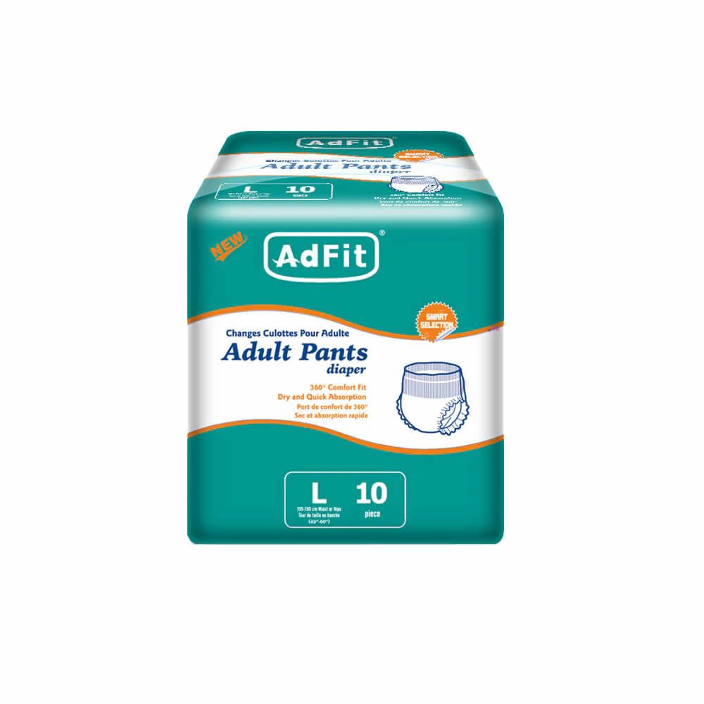 Adult Diaper Pants Large 100-150 cm, Super Absorbent, Leakproof, Breathable, Skin-Friendly - Pack of 30pcs Large size