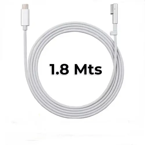 USB Type C Magsafe1 Compatible Magnetic Charging Cable, MacBook Air Pro L-Tip Compatible Convert PD Charger USB Type C to MagSafe 1 for Apple MacBook 1.8 Meters