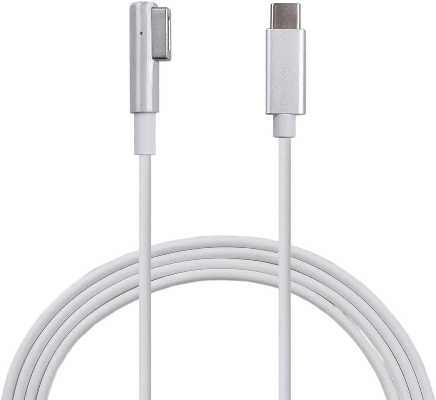 USB Type C Magsafe1 Compatible Magnetic Charging Cable, MacBook Air Pro L-Tip Compatible Convert PD Charger USB Type C to MagSafe 1 for Apple MacBook 1.8 Meters