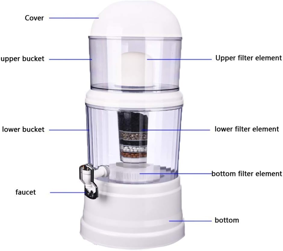 Water Filter Household Water Purifier Alkaline Water Dispenser Drinking Water Treatment Straight Drink