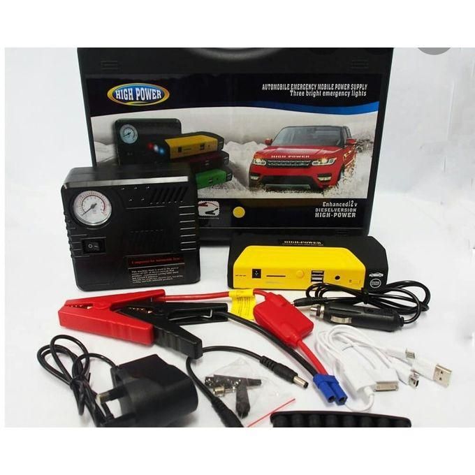 HIGH POWER CAR JUMP STARTER WITH AIR COMPRESSOR