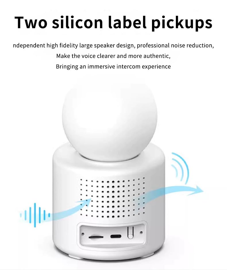 Indoor Security Camera 1080P Full HD WIFI Video Calling PT Camera, AI Auto Tracking,2.8inch HD Display and two-way video calling, Human/Pet AI Ideal for Baby Monitor/Pet Camera/Home Security