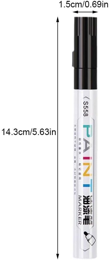 Paint Cleaner Car Wheel Tire Oily Pen Auto Rubber tire Polishes Metal Wax Permanent Wet Marker Scratch Graffiti Paint chalk acrylic acrylic pens Black ceramic pen Paint fabric chalk ceramic